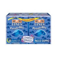 LINES PETALO BLU NOTTE 20P 7349